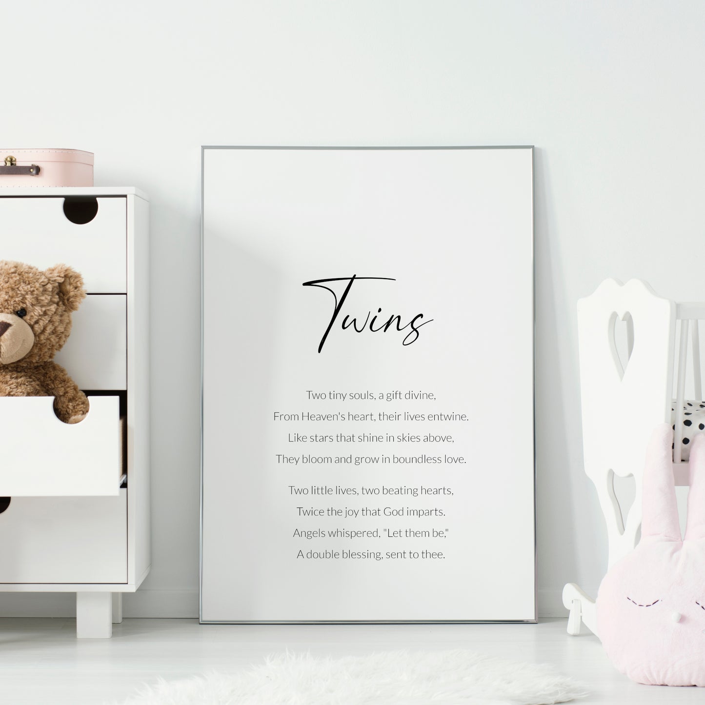 Twins Print (Religious)