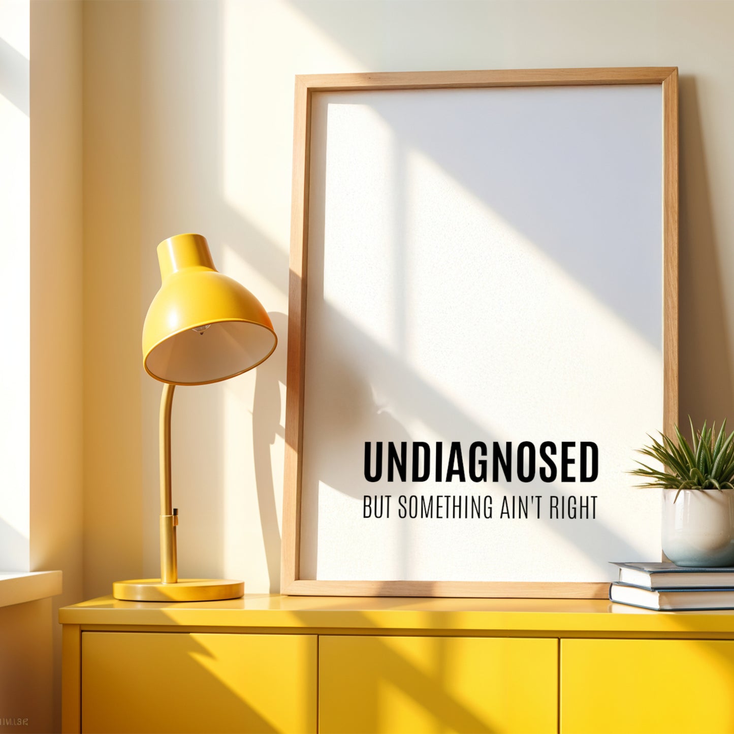 Undiagnosed But Something Ain’t Right Print