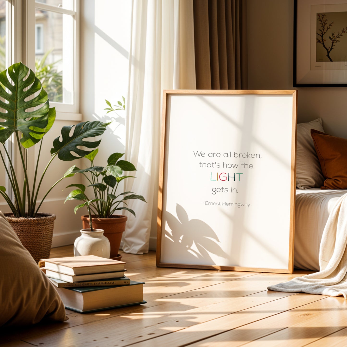 We Are All Broken from Ernest Hemingway Print