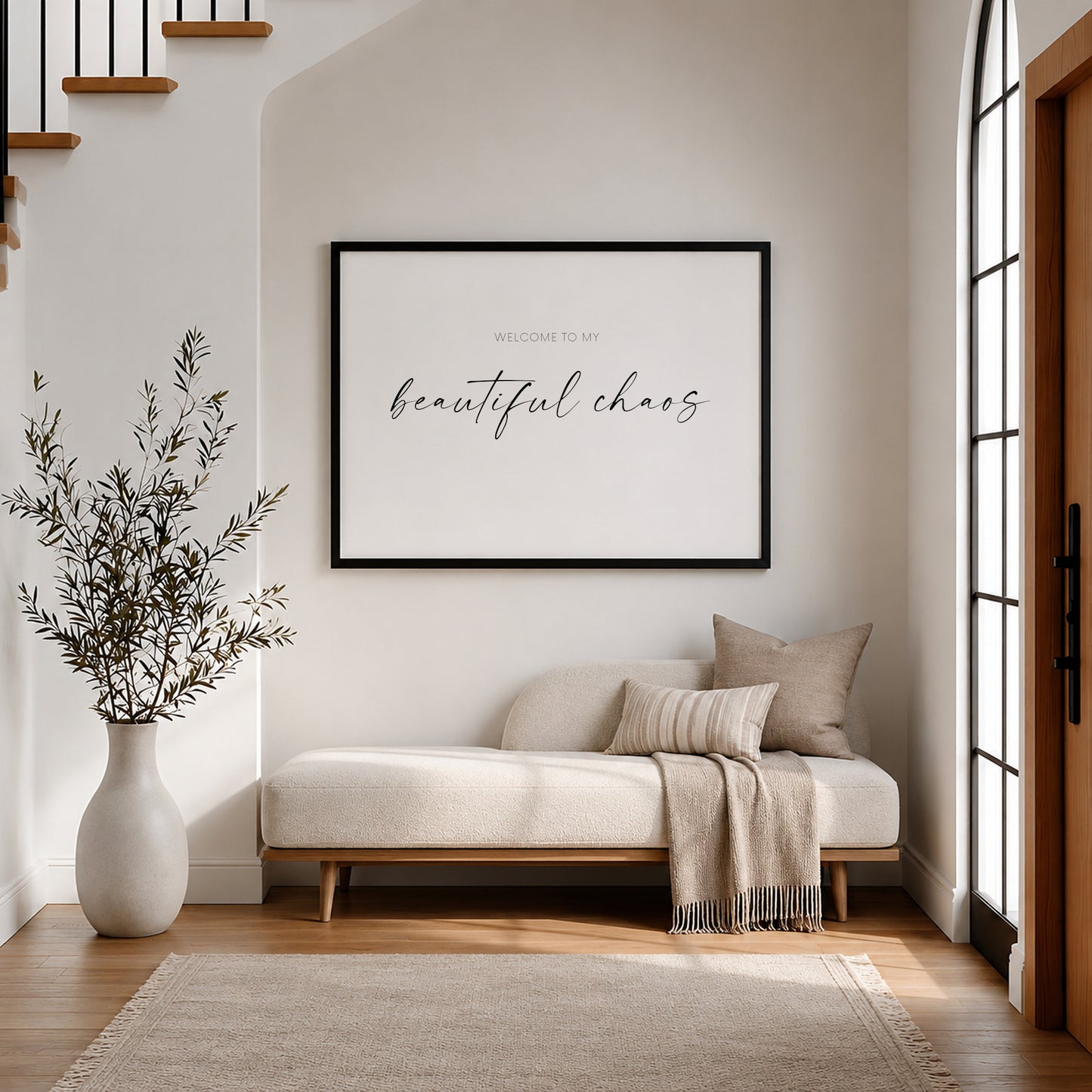 Welcome To My Beautiful Chaos Print