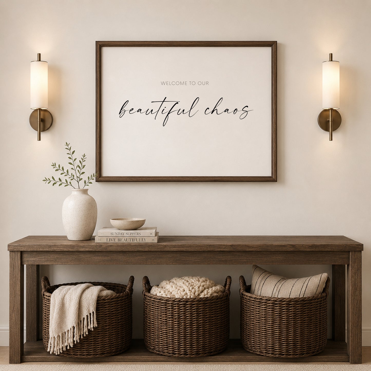 Welcome To Our Beautiful Chaos Print