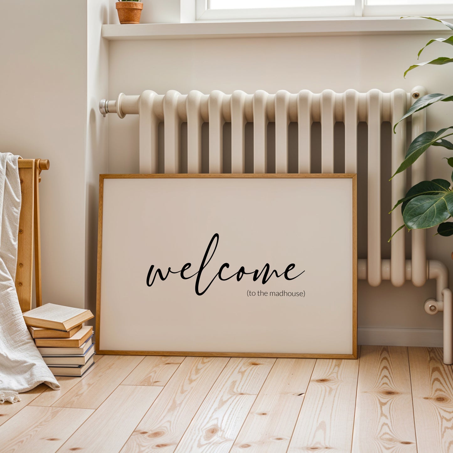 Welcome To The Madhouse Print (Landscape)