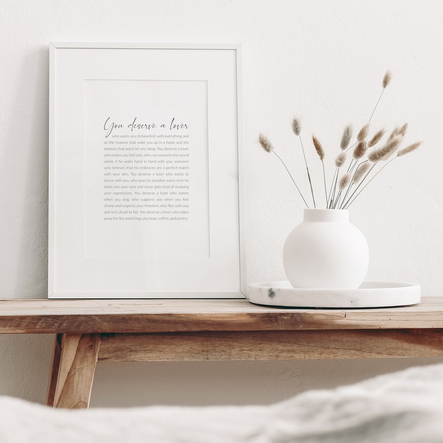 You Deserve A Lover by Frida Kahlo Print