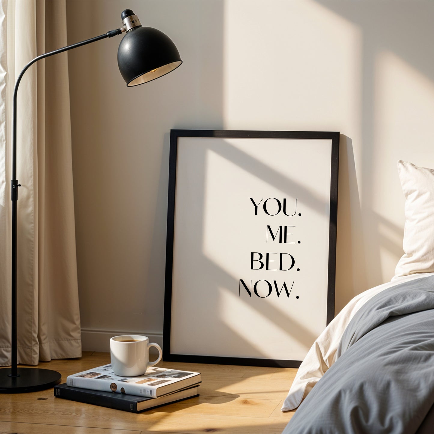 You Me Bed Now Print