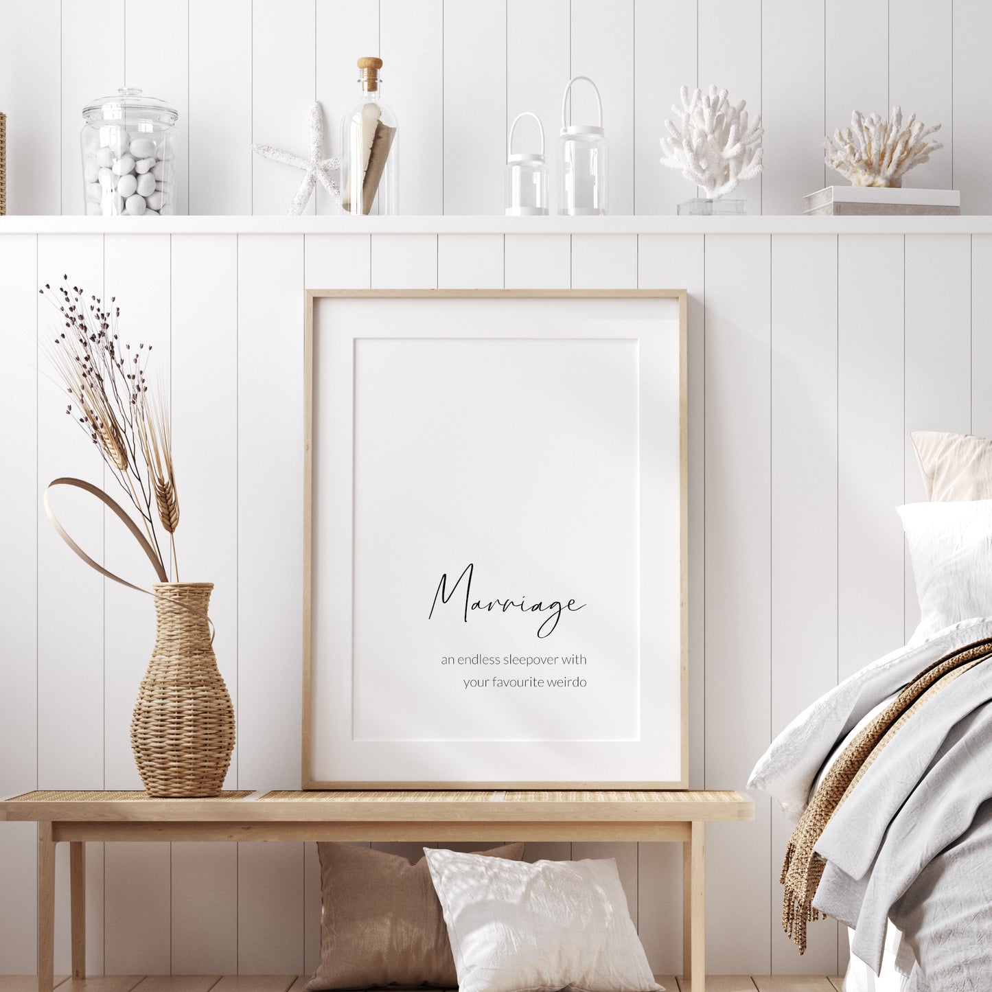 Marriage, An Endless Sleepover Print