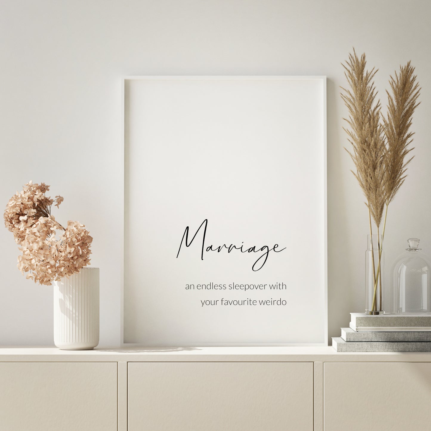 Marriage, An Endless Sleepover Print