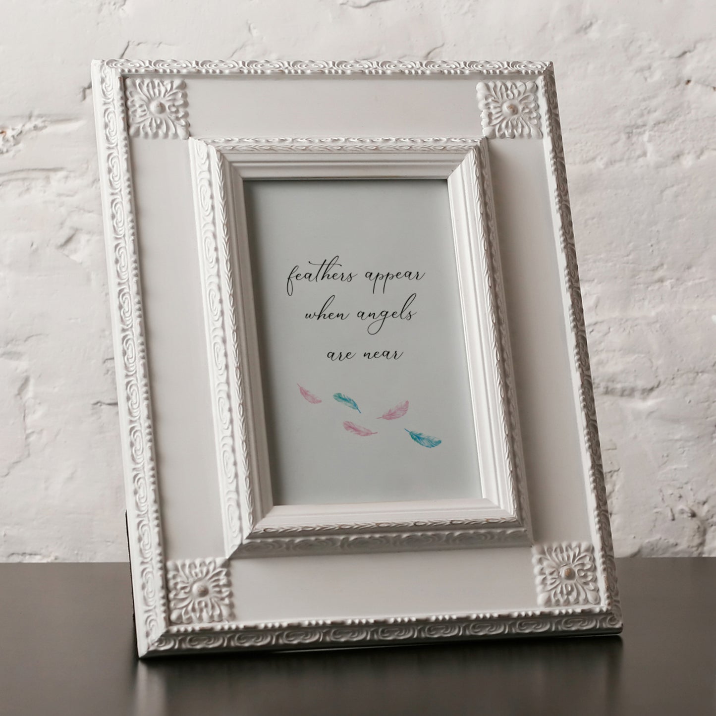Feathers Appear When Angels Are Near Print