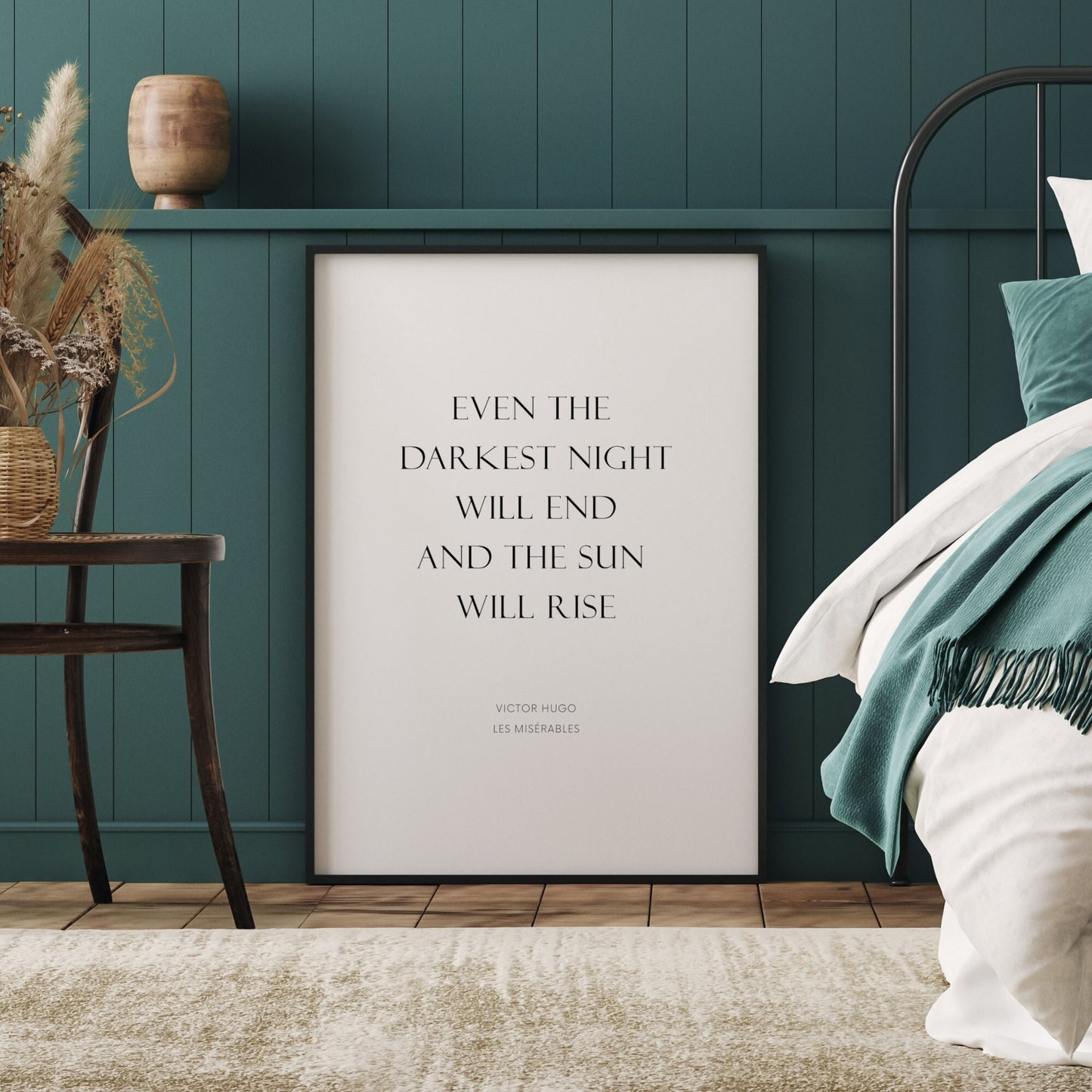 Even The Darkest Night Will End from Les Misérables Print