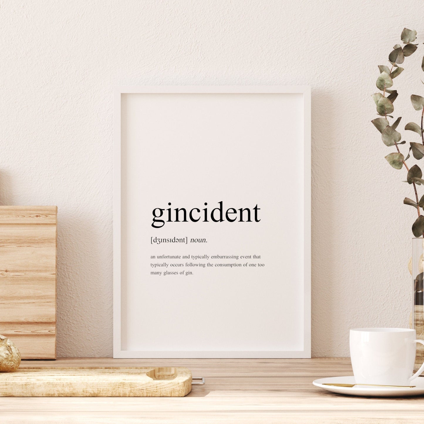 Gincident Definition Print