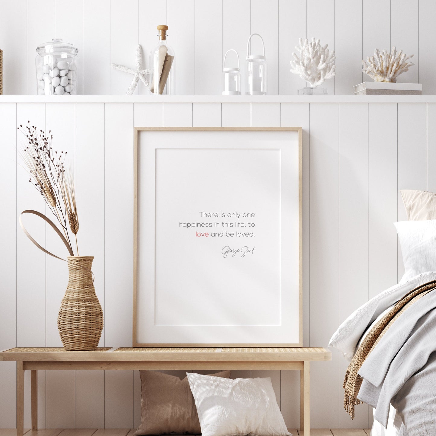 To Love And Be Loved from George Sand Print