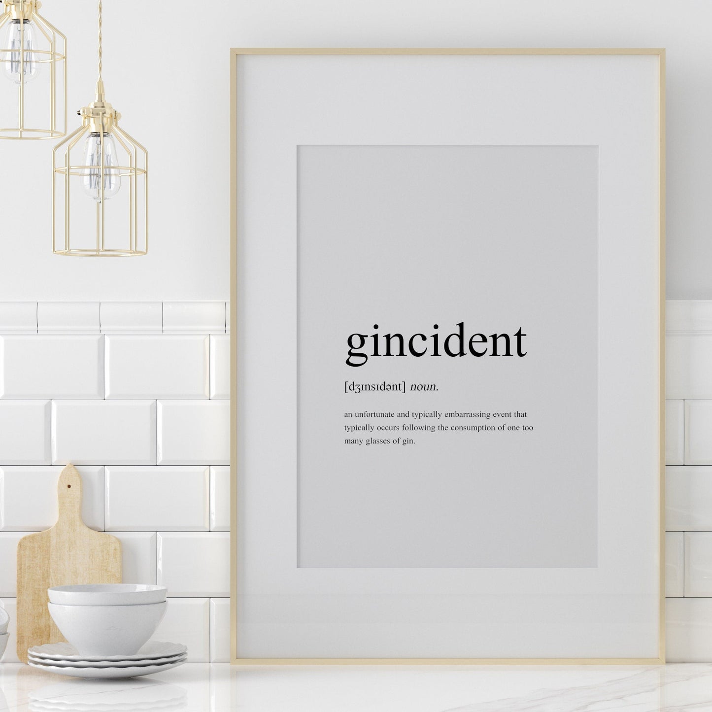 Gincident Definition Print