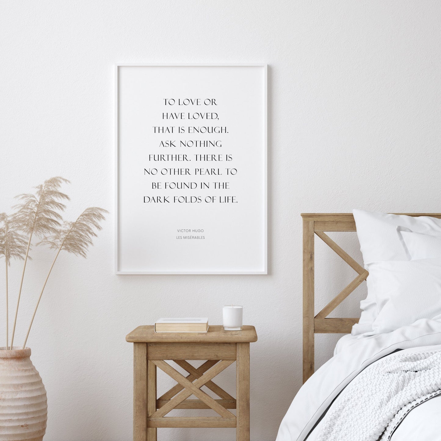 To Love Or Have Loved, That Is Enough from Les Misérables Print