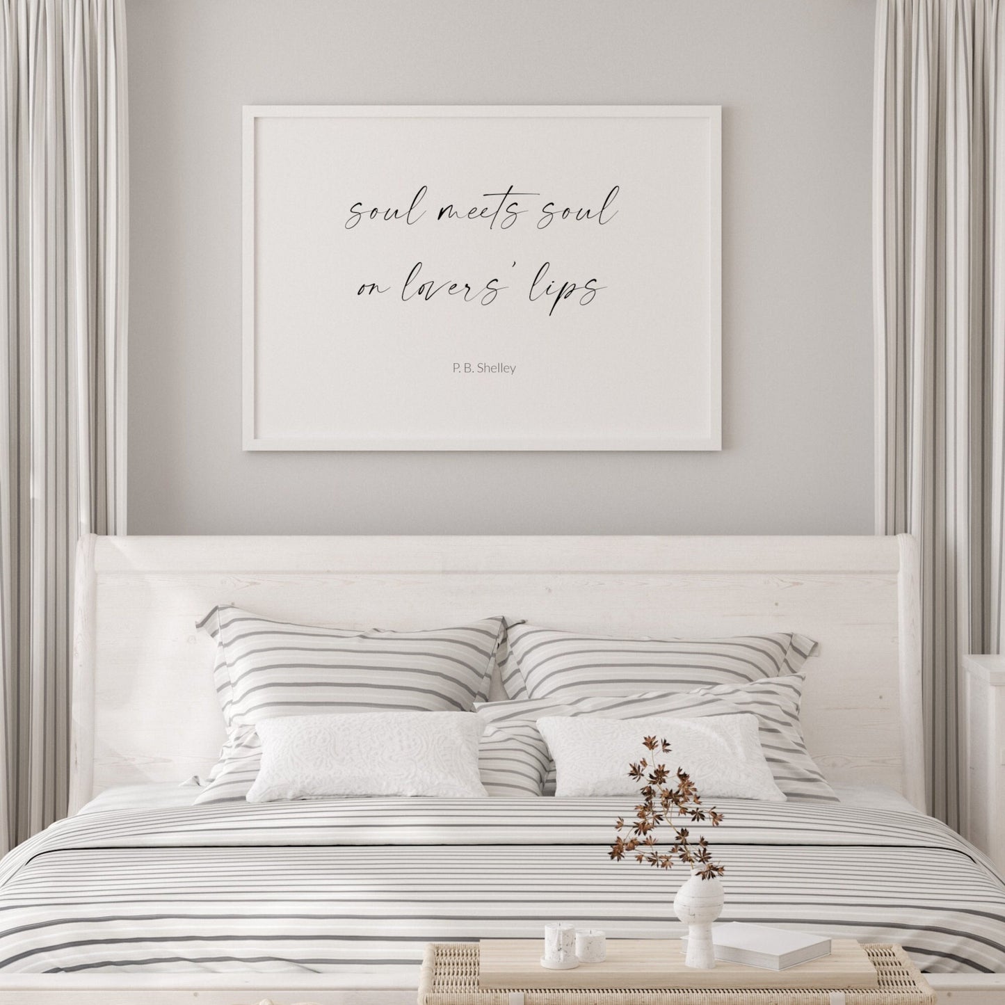 Soul Meets Soul On Lovers' Lips from P.B. Shelley Print