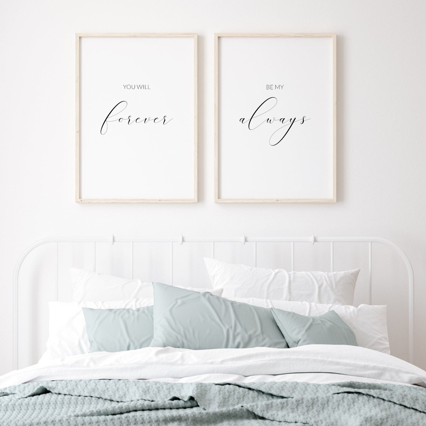 You Will Forever Be My Always Prints (Set of 2)