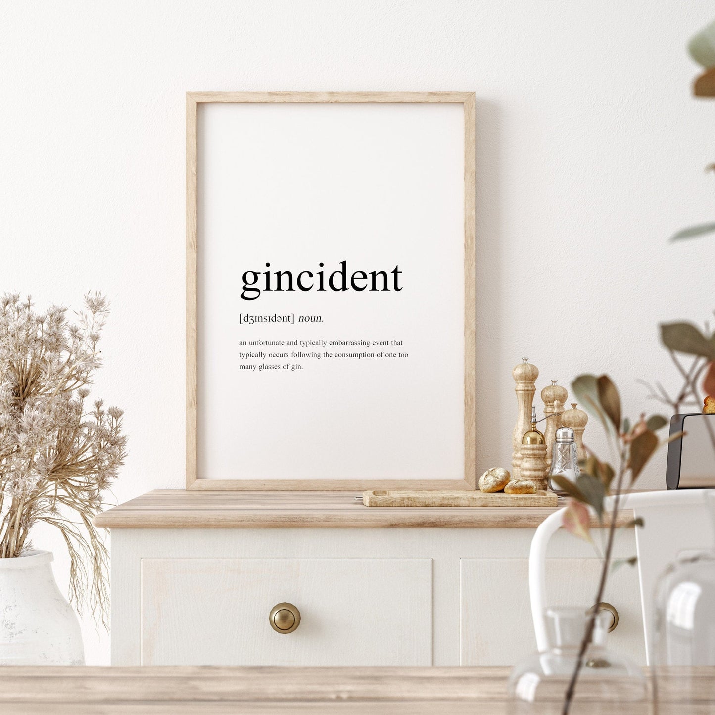 Gincident Definition Print